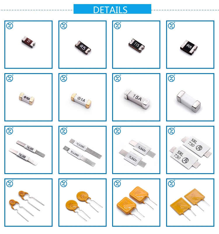 250V Resettable Polyswitch PPTC Fuse